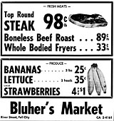 Valley Record ad, 1967