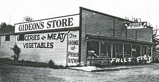 Gideon's Store  (1938-1944)