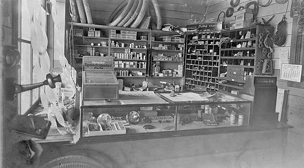 Model Garage office, c. 1924