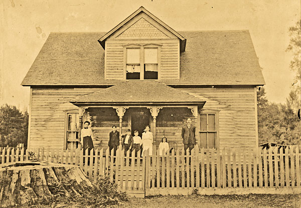 This photo is dated 1905, the year the Moore house was built.